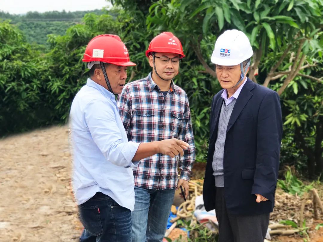 7790必发集团电力集团副总工程师姜烈巍赴广西项目检查事情