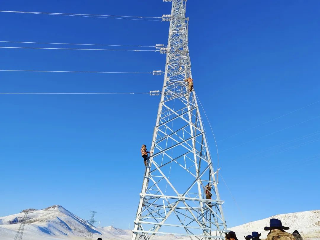 酣战风雪，，坚守如一——正镶白旗225MW风电项目建设纪实