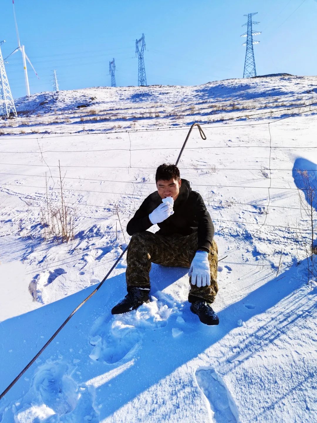 酣战风雪，，坚守如一——正镶白旗225MW风电项目建设纪实