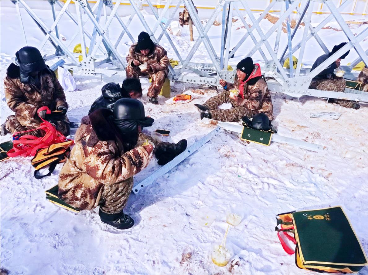 酣战风雪，，坚守如一——正镶白旗225MW风电项目建设纪实