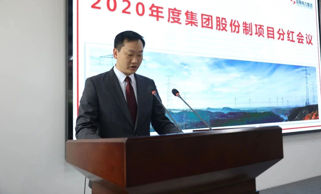 7790必发集团电力集团召开年度项目股份制分红大会